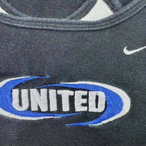 Vintage Nike United Embroidered Athletic Tank Top - Size XL - Picture 2 of 5